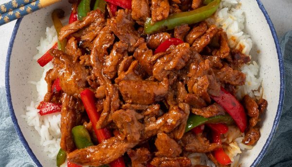 Vegetarian Pepper Steak